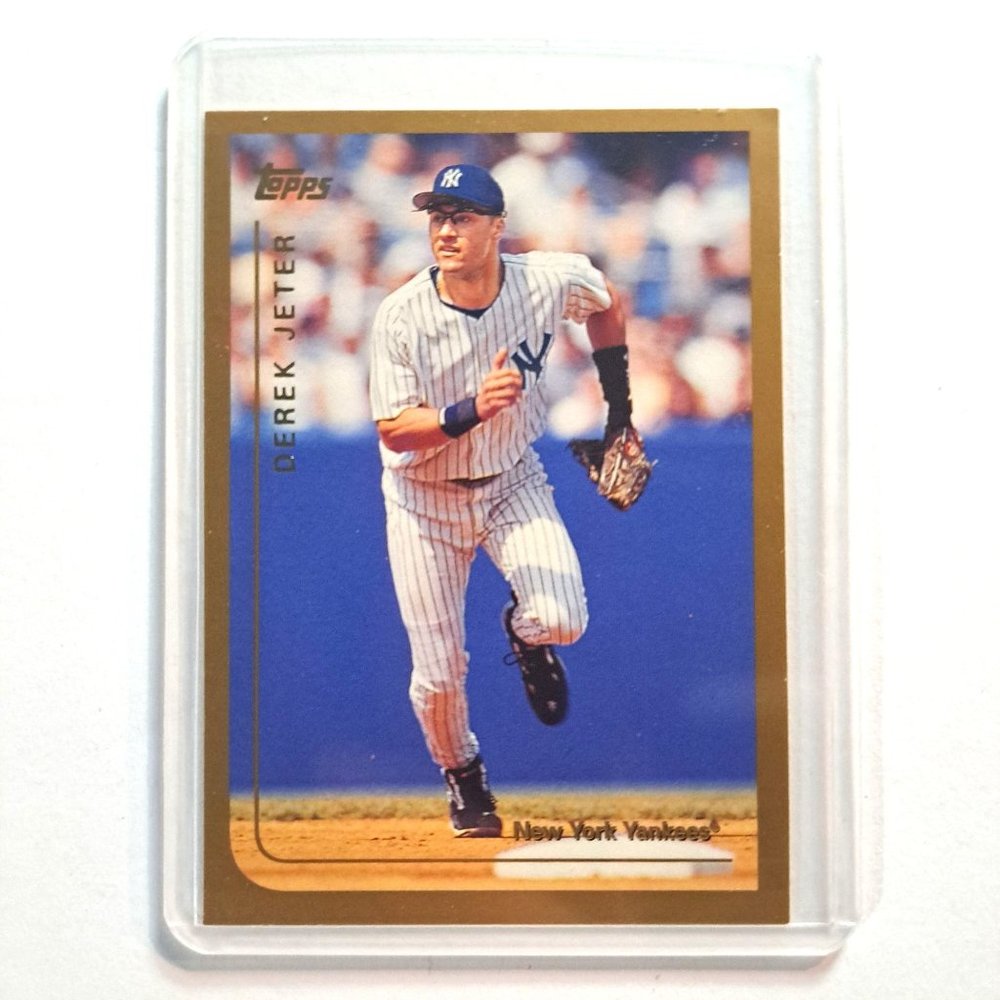 1998 Topps Gold #85 Derek Jeter Baseball Card
